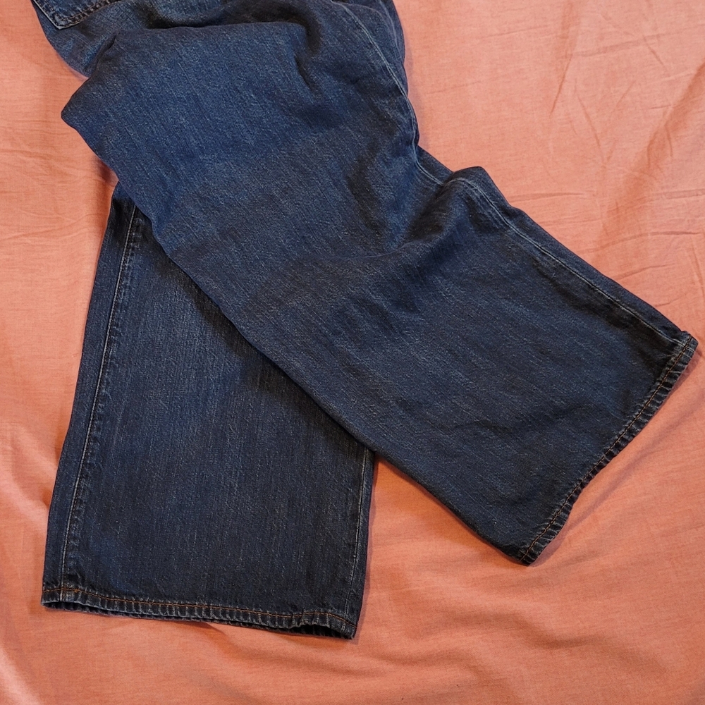 Chico's High Rise Wide Leg Ankle Jeans- Size 12 - Picture 5 of 10